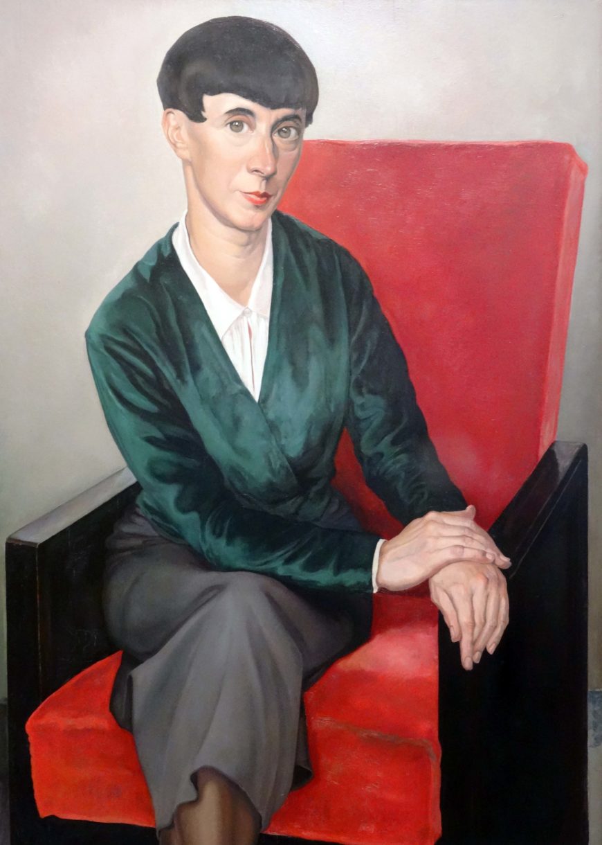Chris Lebeau, Portrait of Hannah Höch, 1933 (Drents Museum, Assen; photo: Ronn, CC BY-SA 4.0)