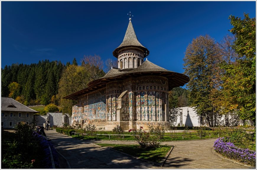 Voroneț Monastery, c. 1488, Moldavia (modern Romania) (photo: Eugen Naiman CC BY-NC-ND 2.0)