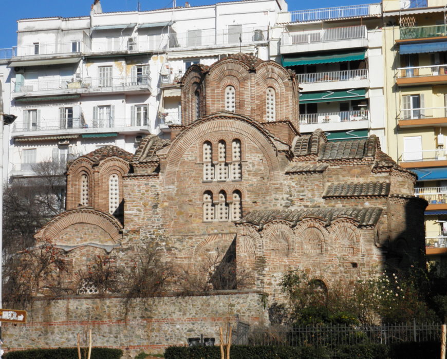 H. Panteleimon, late 13th or early 14th century, Thessaloniki, Greece (photo: Mister No, CC BY 3.0)