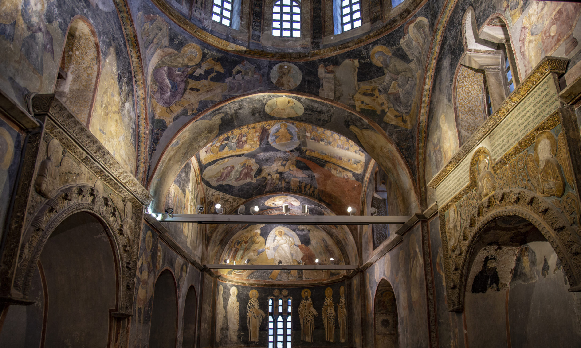 Interior of the Chora parekklesion, Constantinople (photo: Evan Freeman, CC BY-NC-SA 4.0)
