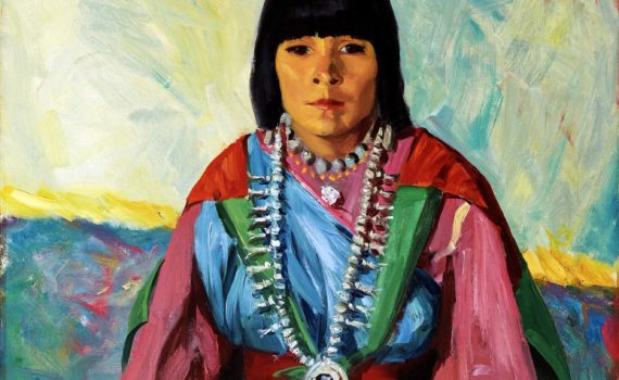 Robert Henri, <em>Tom Po Qui (Water of Antelope Lake/Indian Girl/Ramoncita)</em>
