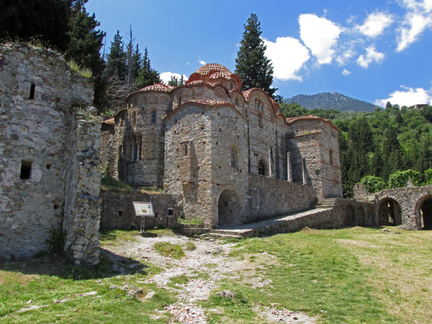 Hodegetria church, Brontochion monastery, built c. 1310-22, Mystras, Greece (photo: © The Byzantine Legacy)