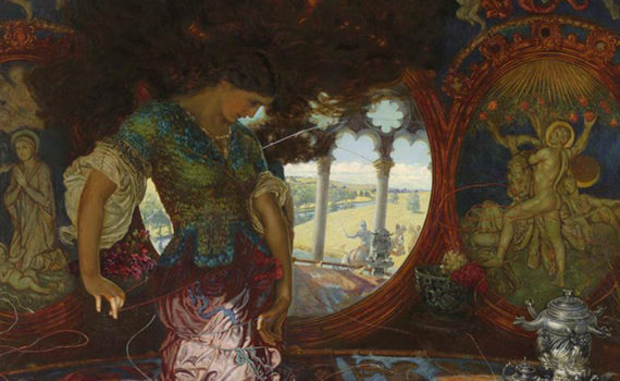 William Holman Hunt, <em>The Lady of Shalott</em>