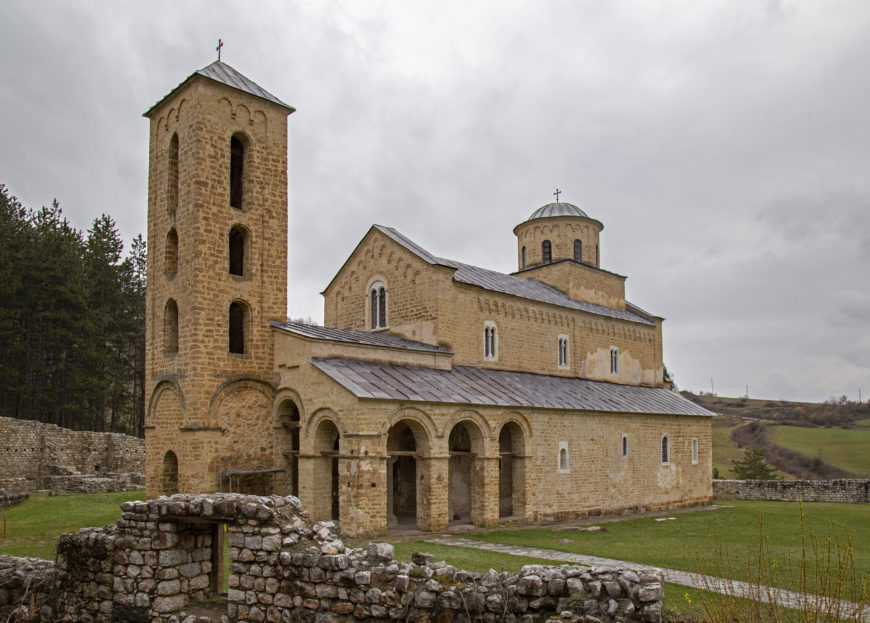 Sopoćani Monastery, c. 1265, Serbia (photo: Evan Freeman, CC BY-NC-SA 4.0)