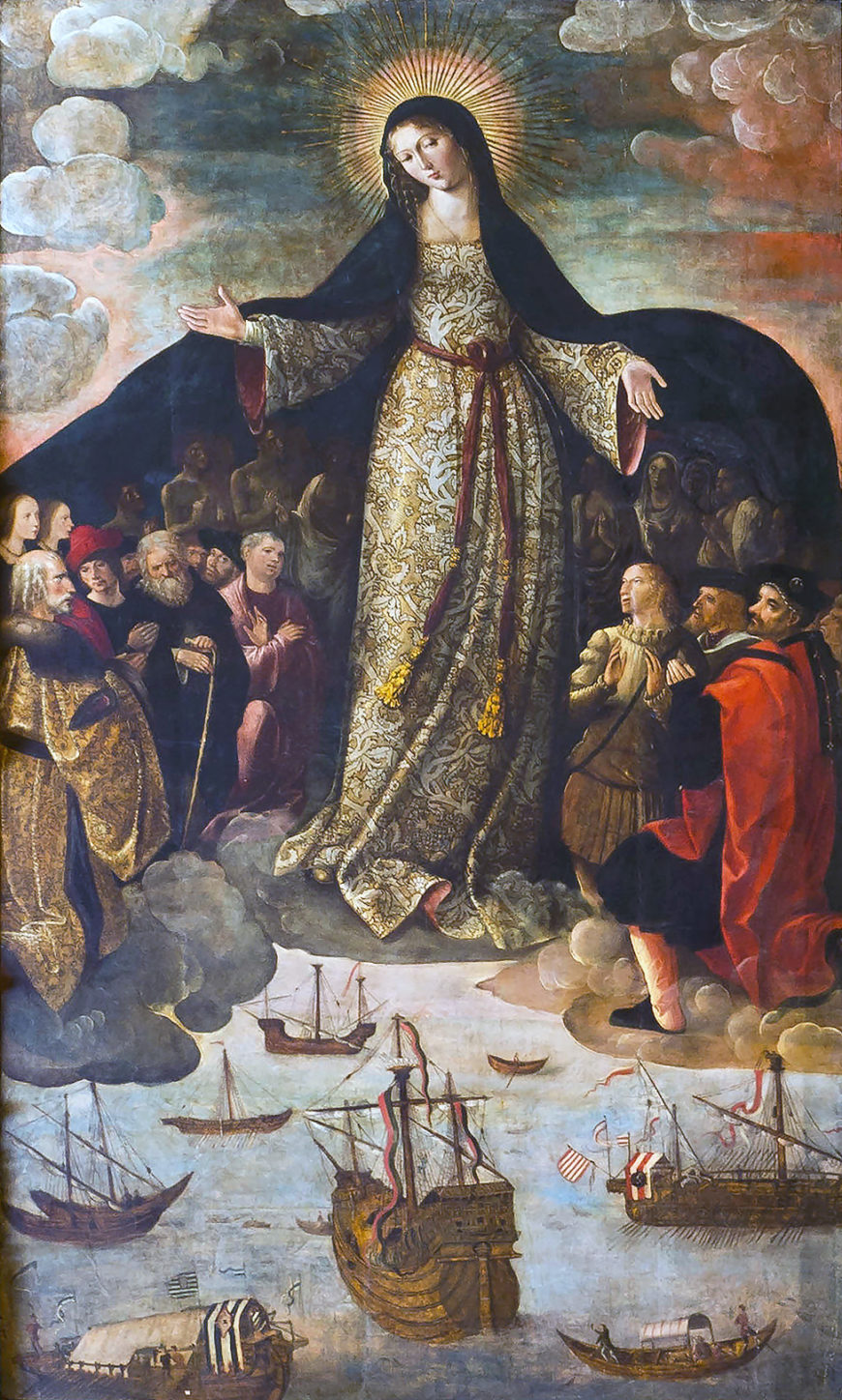 Alejo Fernández, Virgin of the Navigators, 1531–36, Seville, Alcazar