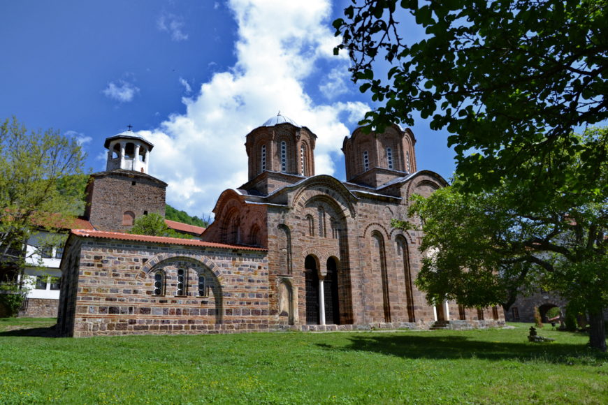 Lesnovo Monastery, 1341-47, Lesnovo (modern North Macedonia) (photo: <a class="nolightbox" href="https://commons.wikimedia.org/wiki/File:Св.Архангел_Михаил.JPG" target="_blank" rel="noopener">Tosee</a>, CC BY-SA 3.0)
