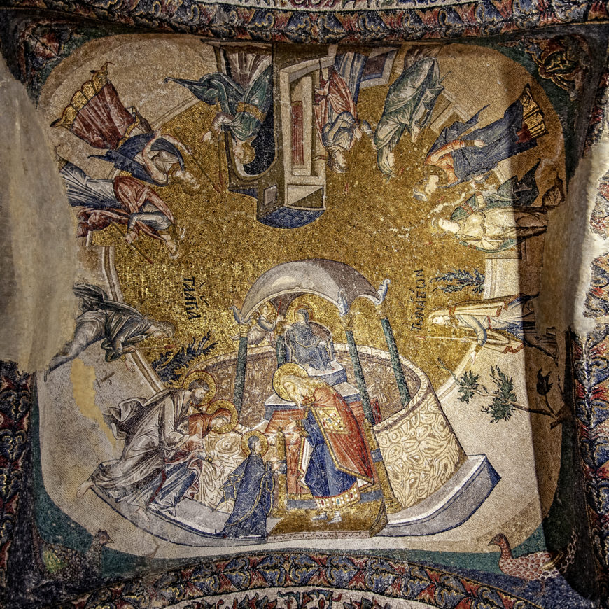 Presetation of the Virgin in the Temple, c. 1315-1321, Chora Monastery, Constantinople (Istanbul), mosaic (photo: Byzantologist, CC BY-NC-SA 2.0)