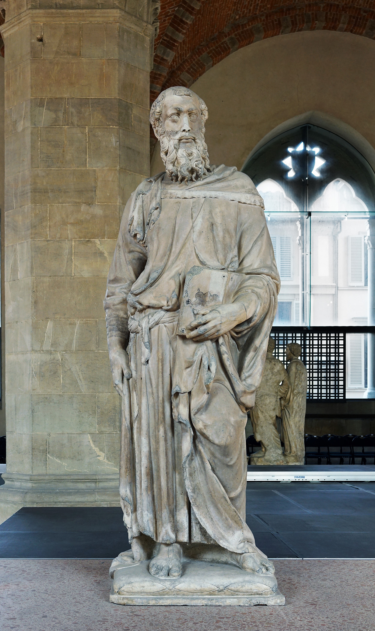 The Hall of Donatello in the Bargello Museum