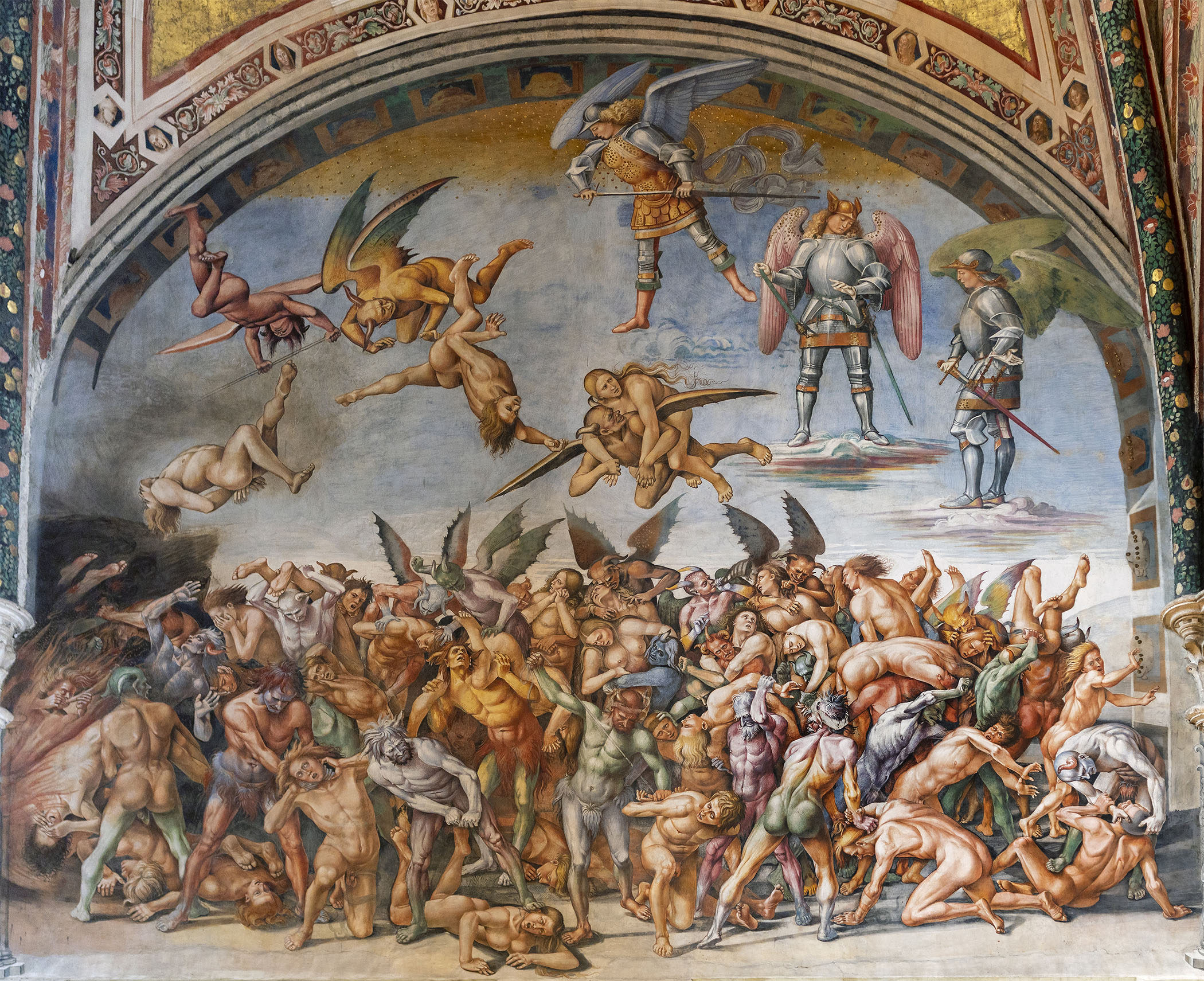 Luca Signorelli The Damned Cast Into Hell Smarthistory