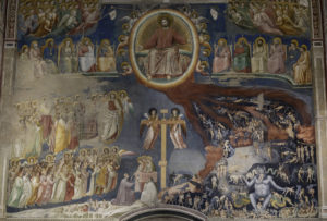 Giotto, Last Judgment, c. 1305, fresco, 1000 x 840 cm (Arena Chapel, Padua, Italy) (photo: Steven Zucker, CC BY-NC-SA 2.0)