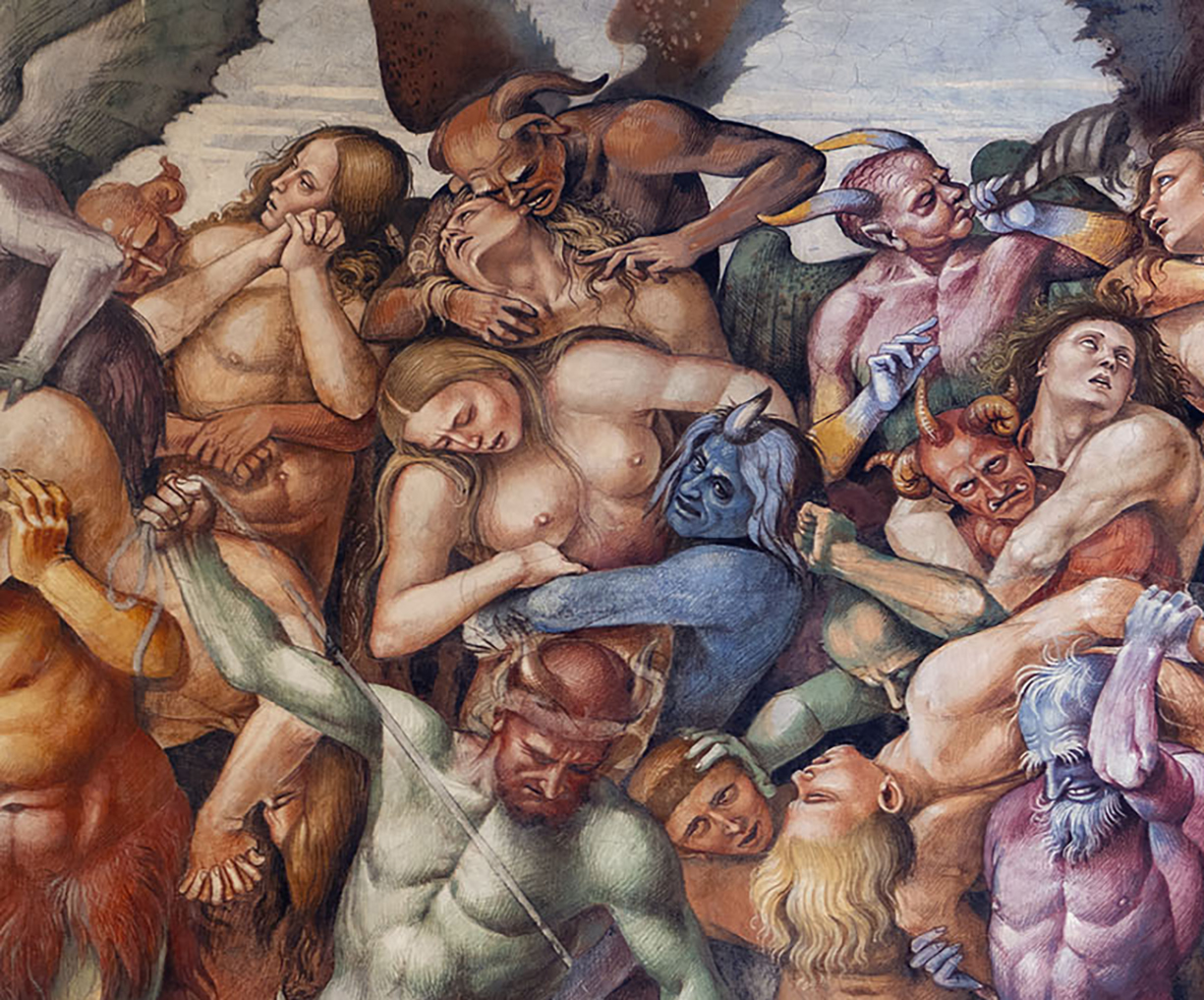 Naked Demon Girl Sex - Luca Signorelli, The Damned Cast into Hell â€“ Smarthistory