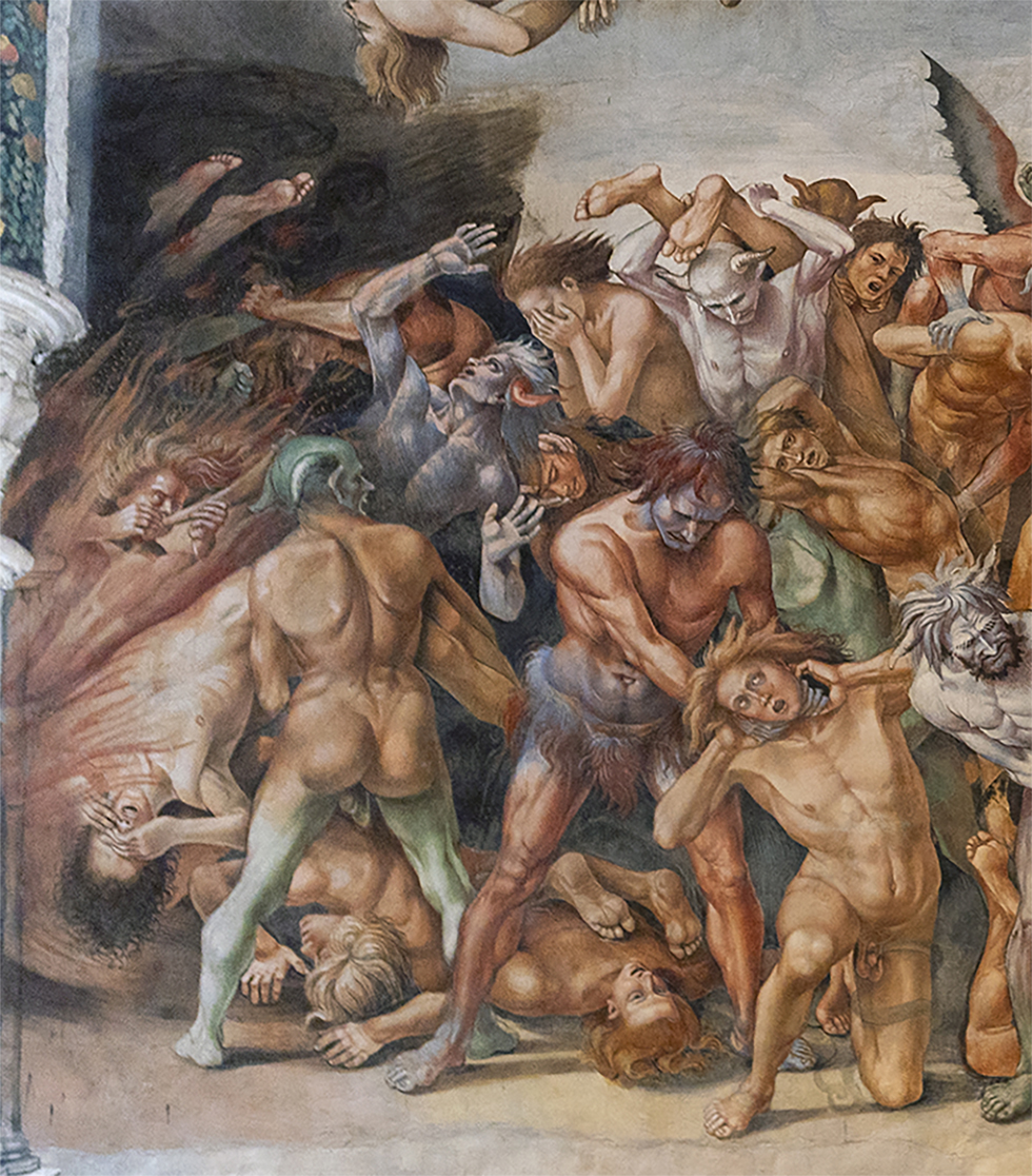 Naked Demon Girl Sex - Luca Signorelli, The Damned Cast into Hell â€“ Smarthistory