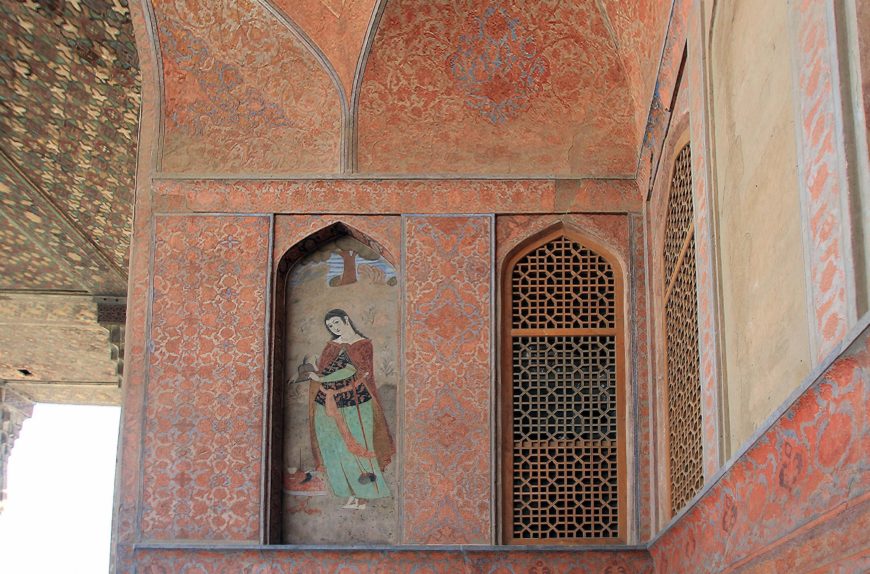 Fresco, Ali Qapu Palace (photo: reibai, CC BY 2.0)