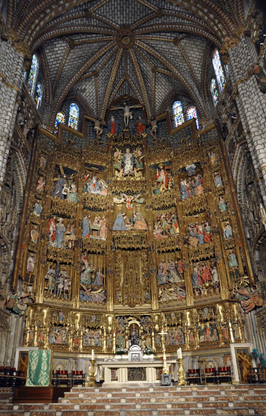 Retablo in the capilla mayor, Toledo Cathedral