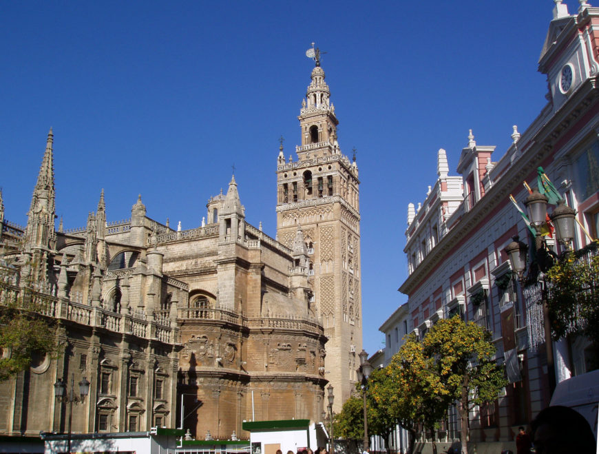 Tower (Giralda), Seville Cathedral, Seville, Spain (photo: Howard Lifshitz, CC BY 2.0)