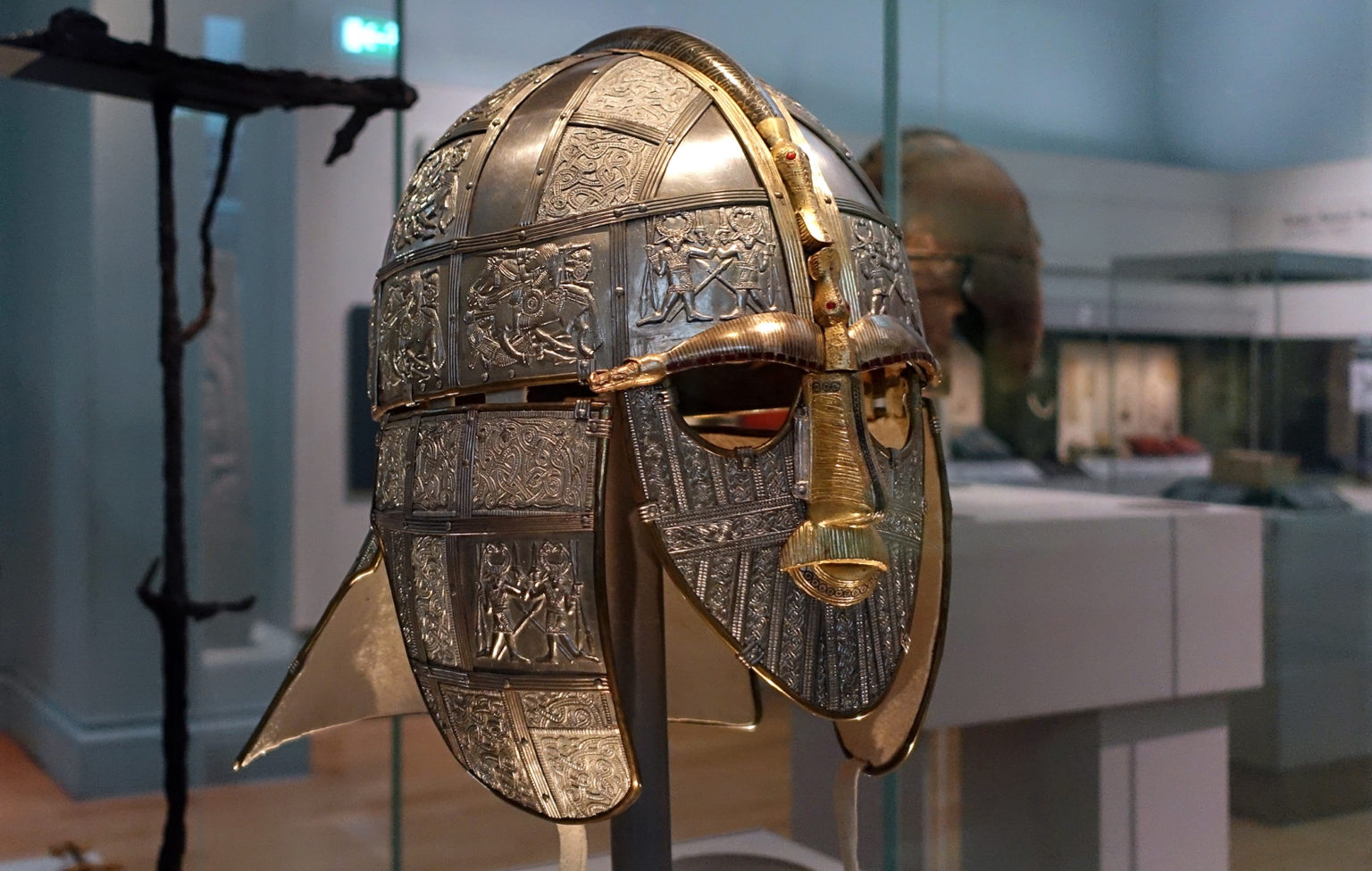 Smarthistory the sutton hoo helmet