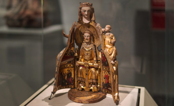 Hiding the divine in a medieval Madonna: Shrine of the Virgin