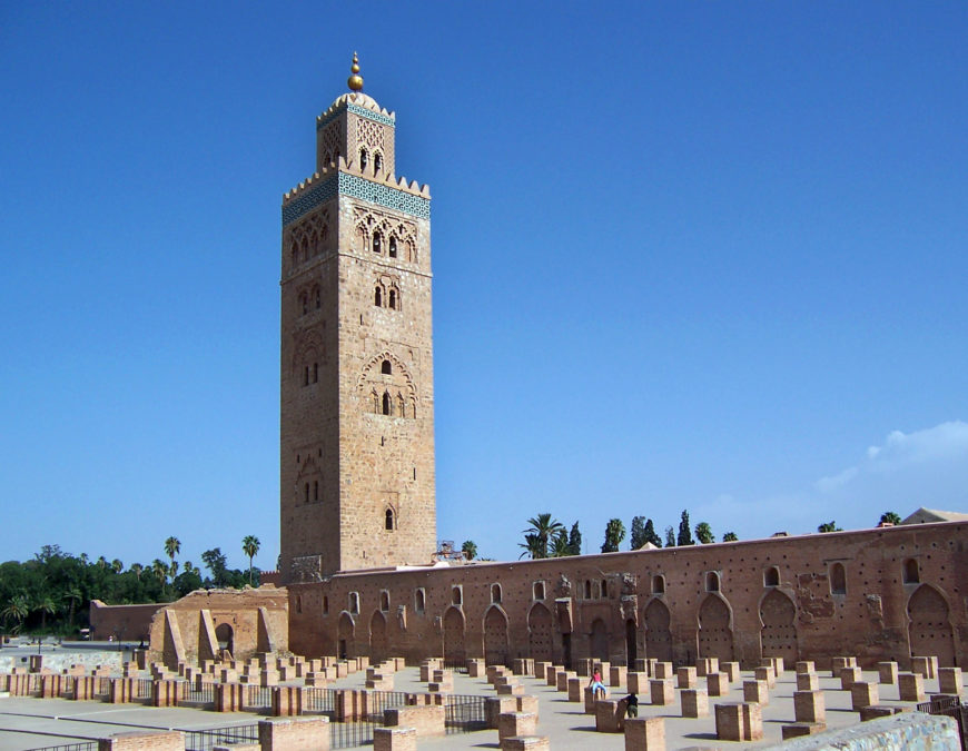Qutubiyya Mosque, Marrakesh, Morocco (photo: Daniel Csörföly, CC BY-SA 3.0)