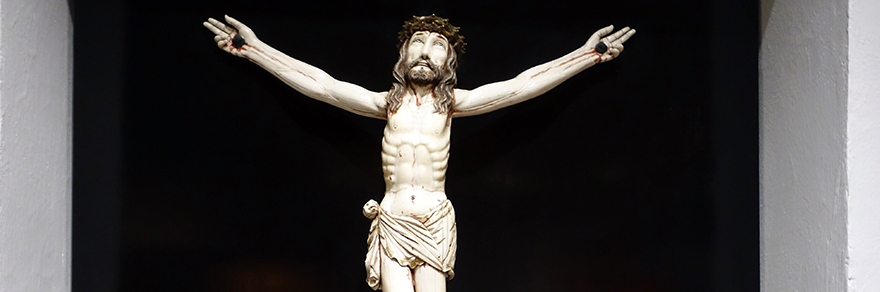 Christ Crucified, 17th century, ivory (Museo Franz Mayer, Mexico City)