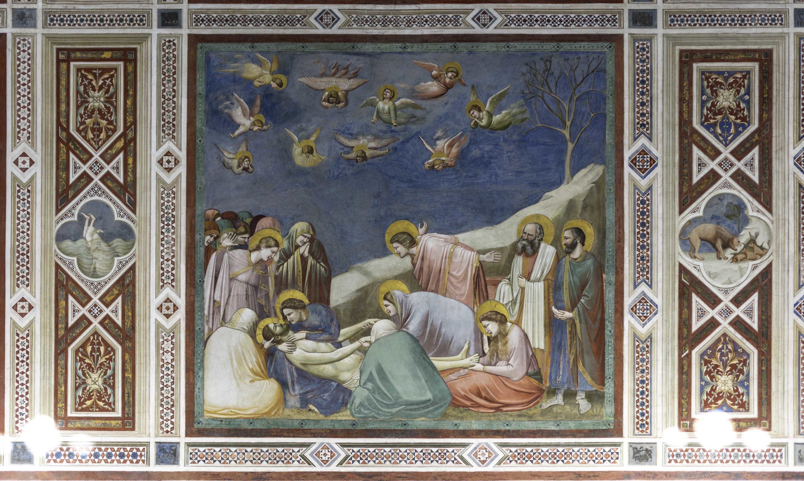 Lamentation. Giotto, Scrovegni Chapel, 1305–06, Padua, Italy (photo: Steven Zucker, CC BY-NC-SA 2.0)