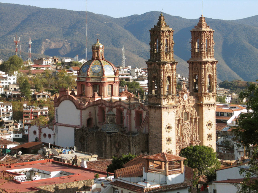 Church of Santa Prisca y San Sebastián, Taxco, Guerrero, Mexico (photo: Luidger, CC BY-SA 3.0)