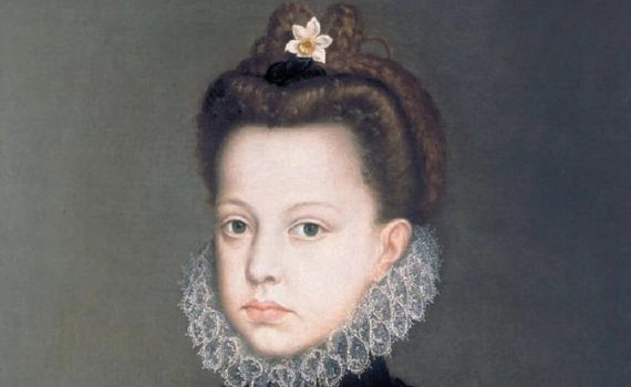Sofonisba Anguissola, <em>Infanta Catalina Micaela with a Marmoset</em>