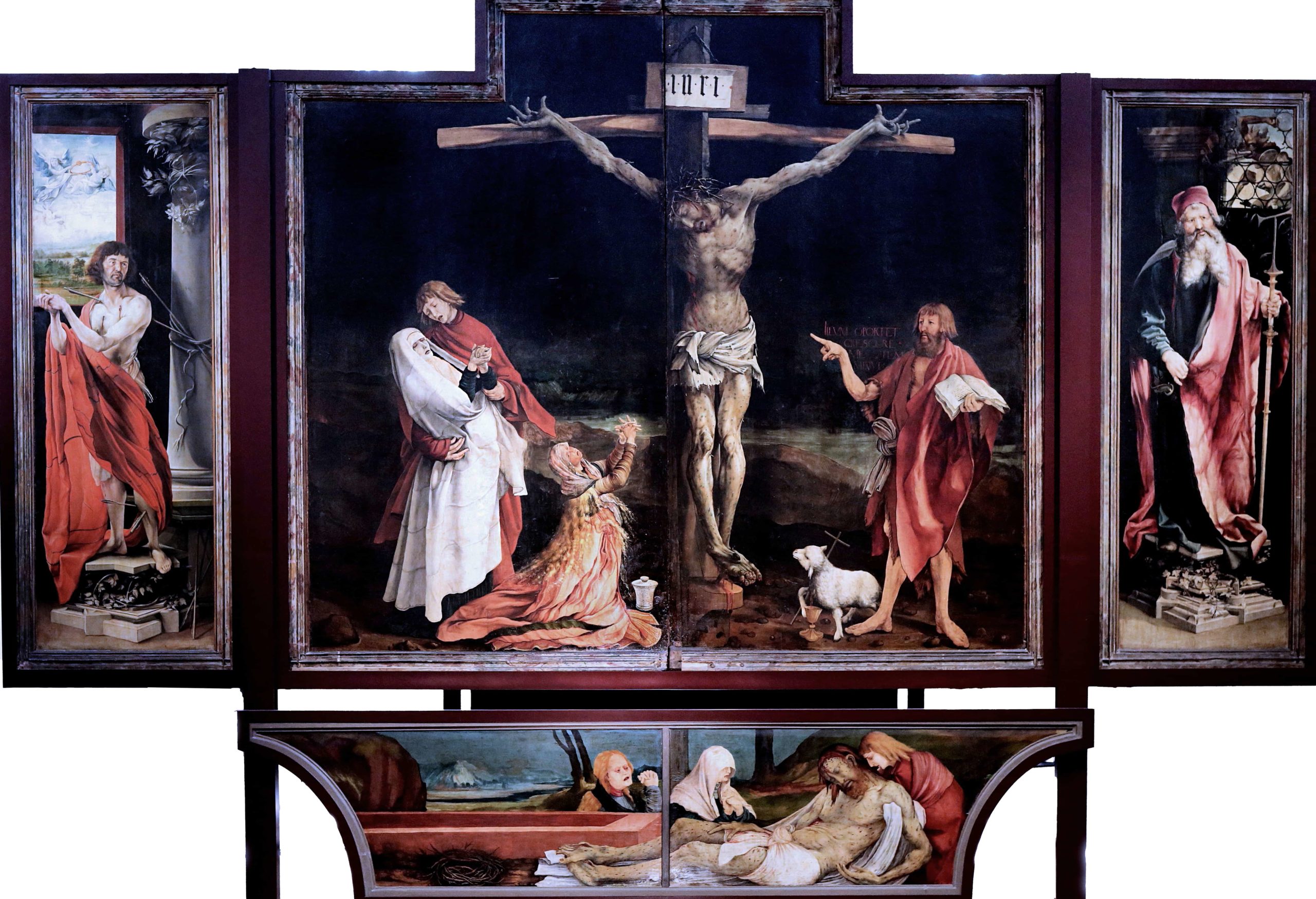 Matthias Grünewald, Isenheim Altarpiece (closed), 1510-15