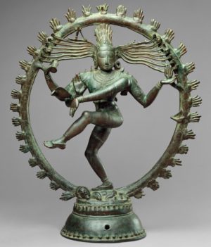 Shiva as Lord of the Dance (Nataraja), c. 11th century, Copper alloy, Chola period, 68.3 x 56.5 cm (The Metropolitan Museum of Art)