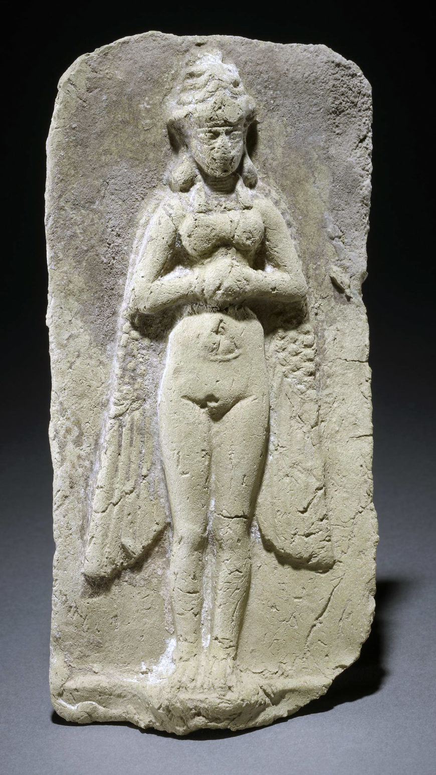 Fired clay plaque, Old Babylonian, c. 1750 B.C.E., found in southern Iraq, 17.5 cm high (© Trustees of the British Museum)