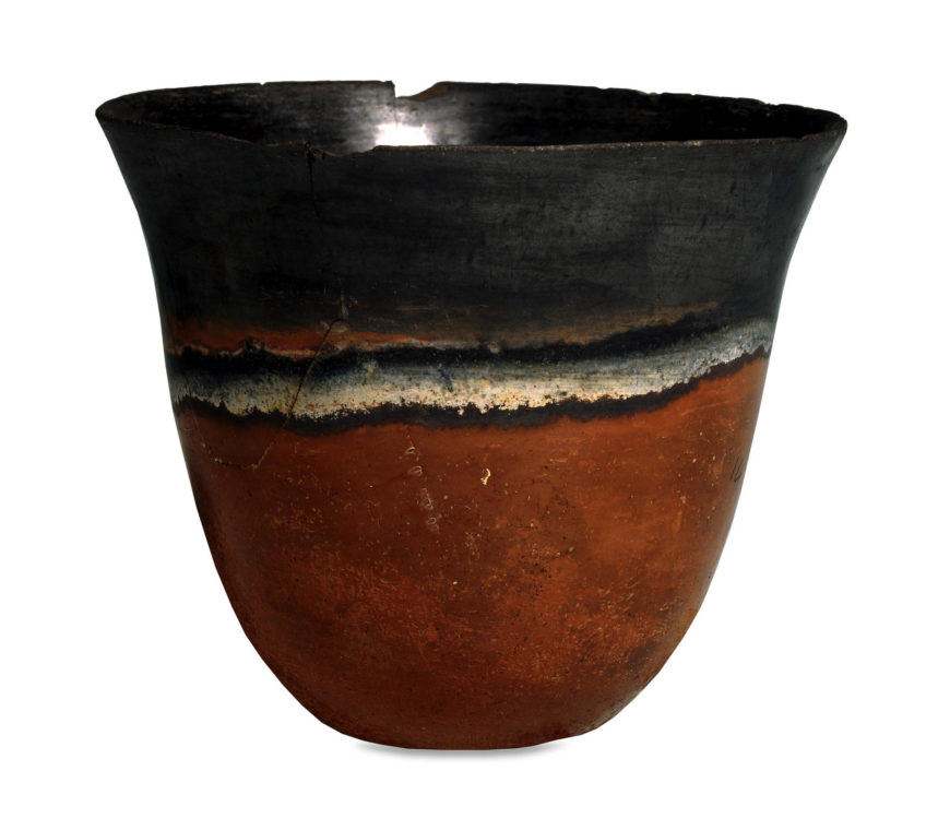 Kerma ware pottery beaker From Kerma, Sudan About 1750-1550 BC
