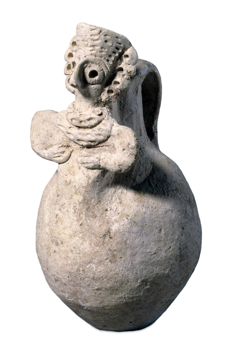Pottery juglet, Amorite, about 2400–2000 B.C.E., from the Middle Euphrates region, Syria (© The Trustees of The British Museum)