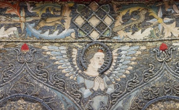 A rare embroidery made for an altar at Santa Maria Novella