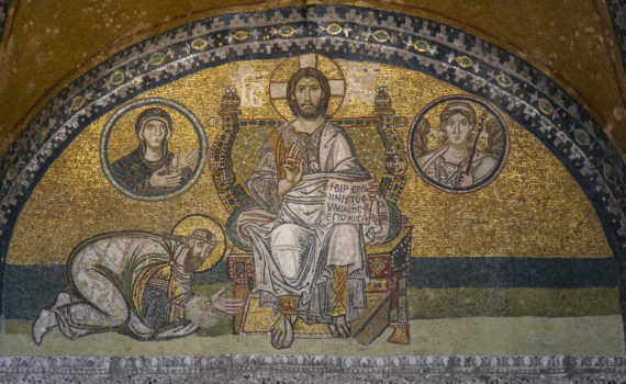 A work in progress: Middle Byzantine mosaics in Hagia Sophia