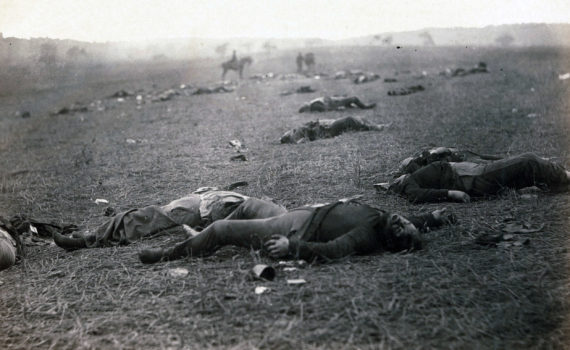 1863<br>A harvest of death at the Battle of Gettysburg