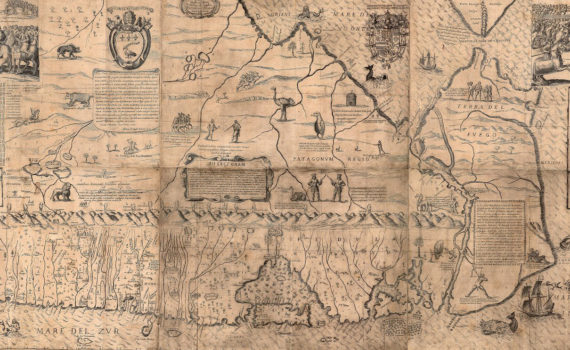 Alonso de Ovalle, <em>Tabula geographica regni Chile</em>