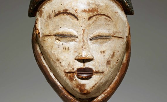 Punu-Lumbo mask, from Gabon