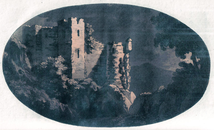 Penrith Castle, Cumbria, England, in William Gilpin, Observations ..... Cumberland & Westmoreland, 1786