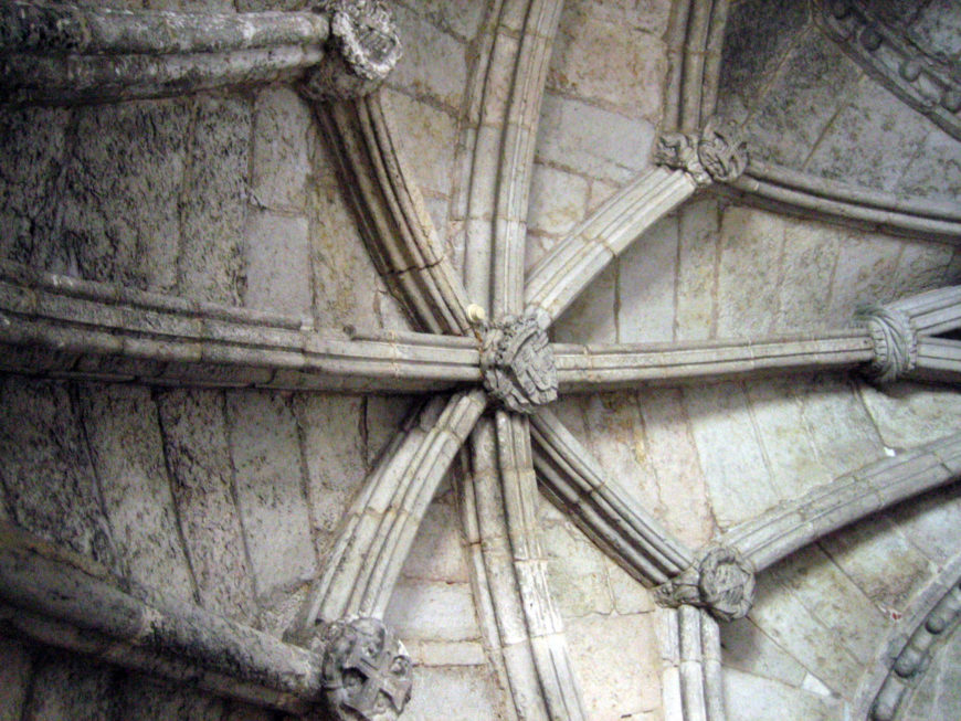 vault in chapel, Tower of Belem