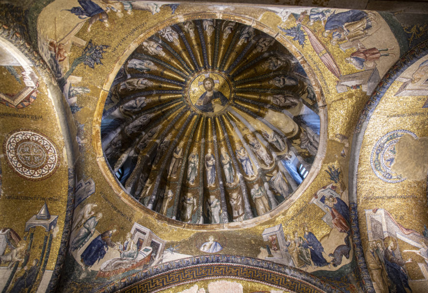 South pumpkin dome, c. 1316–1321, inner narthex, Chora church, Constantinople (Istanbul) (photo: <a href="https://flic.kr/p/2kNm43H">byzantologist</a>, CC BY-NC-SA 2.0