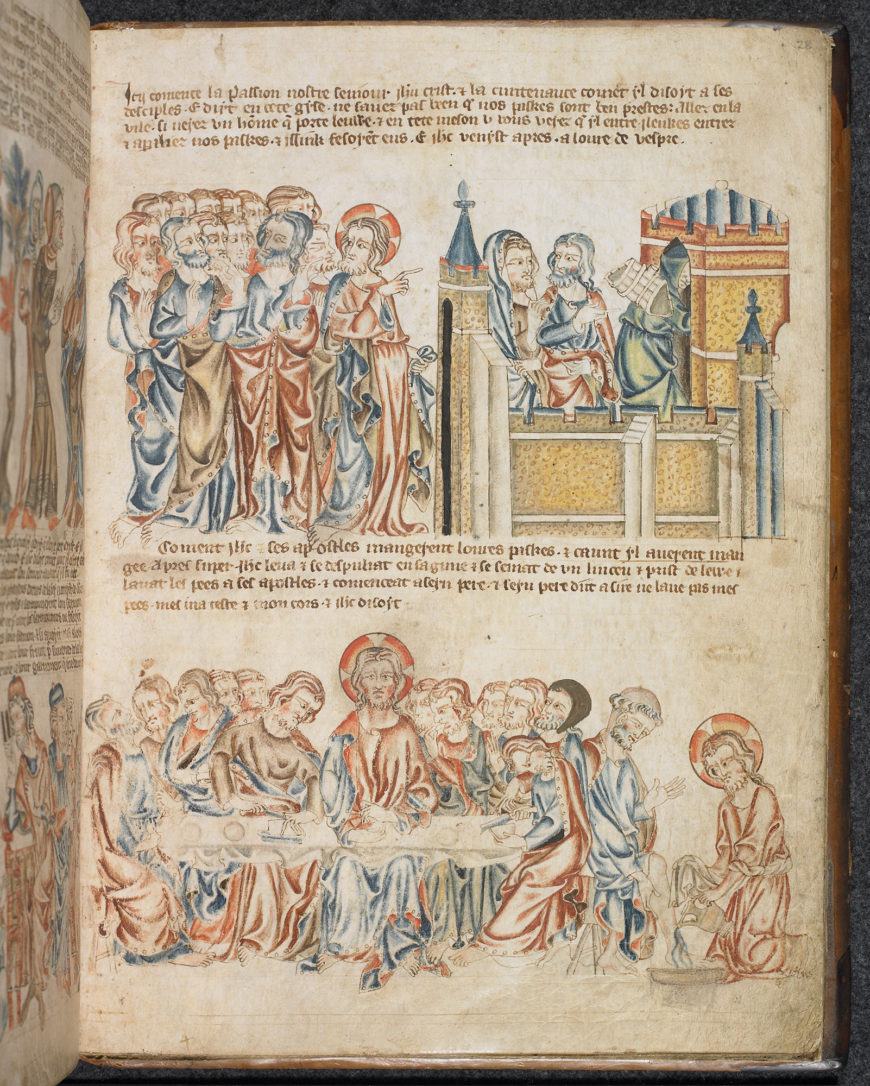 Bible (the 'Holkham Bible Picture Book'), c. 1327–1335, parchment, 28.5 x 21 cm (The British Library)