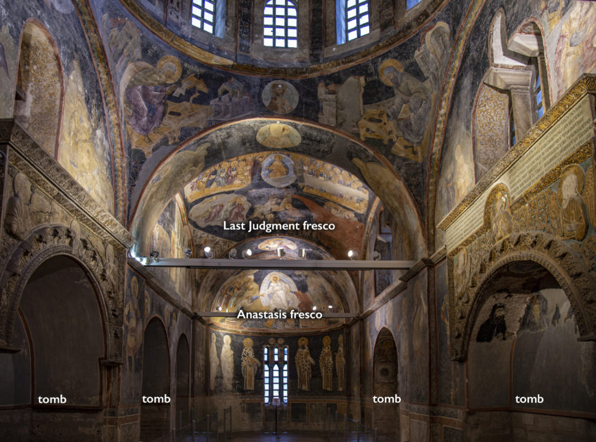 Parekklesion, c. 1316–1321, Chora church, Constantinople (Istanbul) (photo: <a href="https://flic.kr/p/2kNm3v5">byzantologist</a>, CC BY-NC-SA 2.0