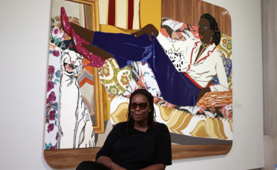 Mickalene Thomas on her Materials and Artistic Influences