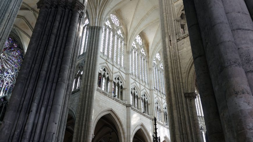 View to the choir, Amiens Cathedral