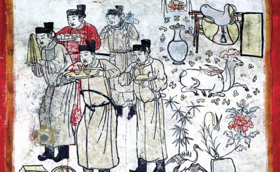 Murals in two Liao Dynasty tombs