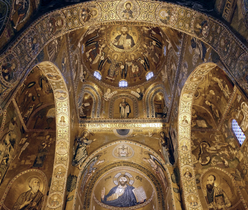 Sanctuary mosaics, Cappella Palatina, c. 1130-43, Palermo (Ariel Fein) (photo: Ariel Fein, CC BY-NC-SA 2.0)