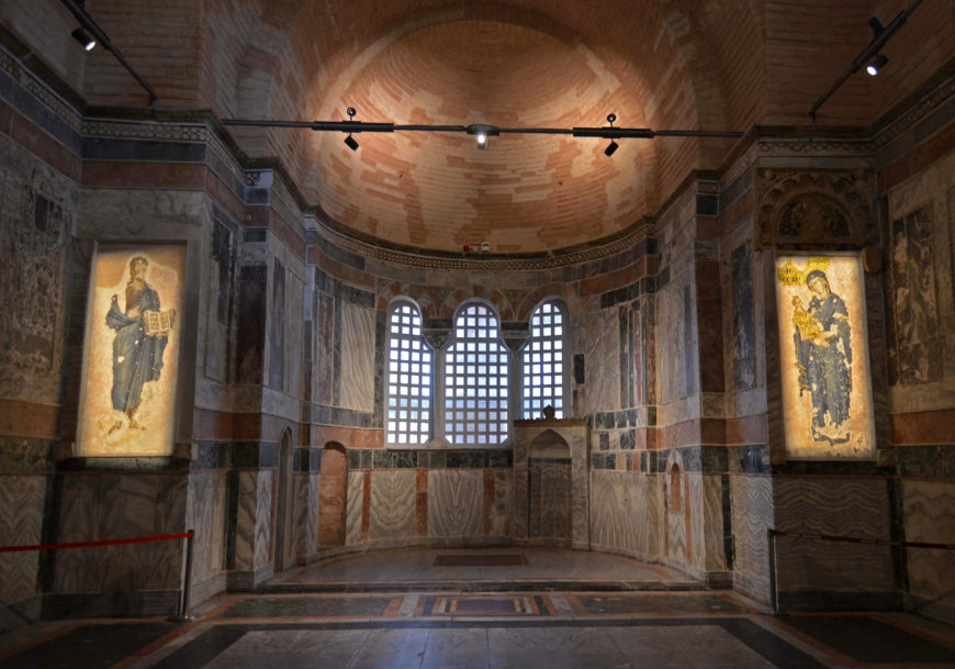 Proskynetaria icons, c. 1316–1321, Chora church, Constantinople (Istanbul) (photo: © thebyzantinelegacy)