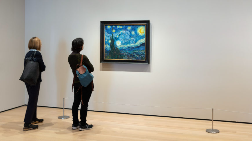 Vincent van Gogh, The Starry Night, 1889, oil on canvas, 73.7 x 92.1 cm (The Museum of Modern Art; photo: Steven Zucker, CC BY-NC-SA 2.0)