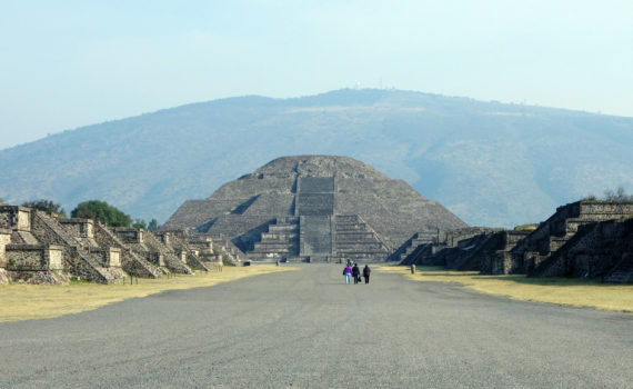 Pyramid of the Moon and Pyramid of the Sun, Teotihuacan
