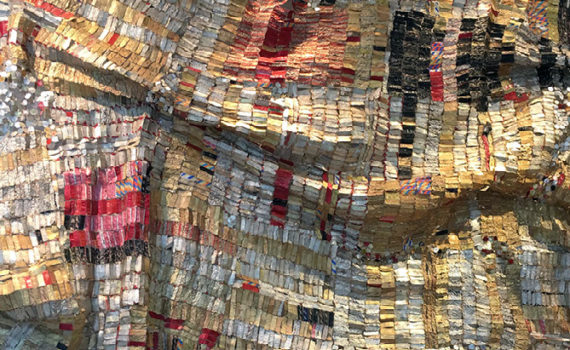 From a live Smarthistory webinar: Dr. Allison Young, Teaching El Anatsui & “Global Contemporary” Art