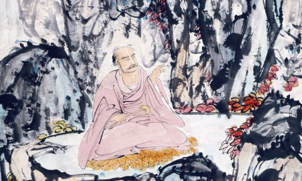 Wang Zhen (1867-1938), Buddhist Sage, dated October 20 1928. Hanging scroll; ink and color on paper, 78 1/2 x 36 7/8 in. (199.4 x 93.7 cm). Metropolitan Museum of Art, New York, Gift of Robert Hatfield Ellsworth, in memory of La Ferne Hatfield Ellsworth, 1986